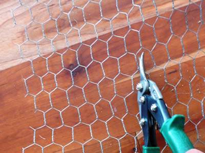 How To Cut Heavy Duty Chicken Wire Mesh?  